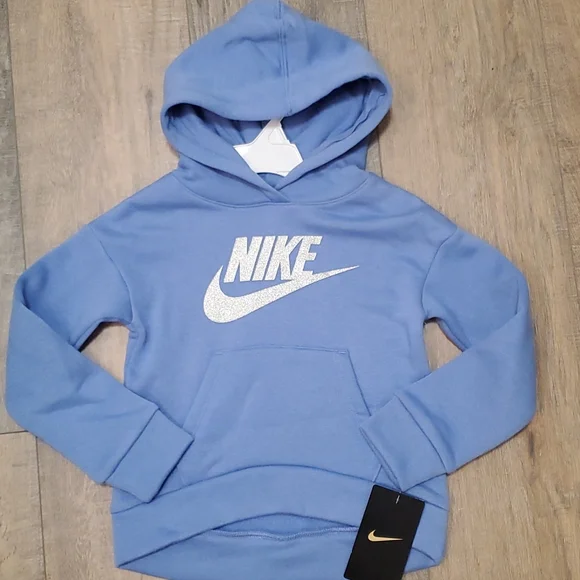 Girls Nike Pullover Hoodie - Picture 1 of 4